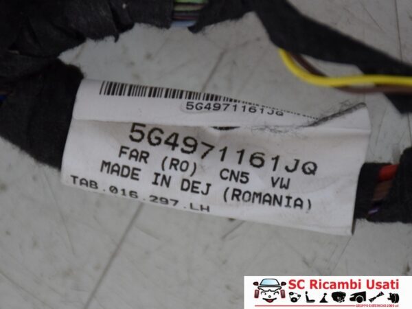 Cablaggio Porta Anteriore Sx Volkswagen Golf 7 5G4971161JQ