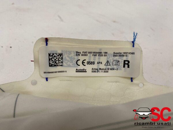 Airbag Tendina Laterale Destra Jeep Renegade 51959499 52086405