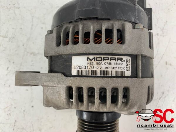 Alternatore Jeep Renegade 1.6 Multijet 52083170