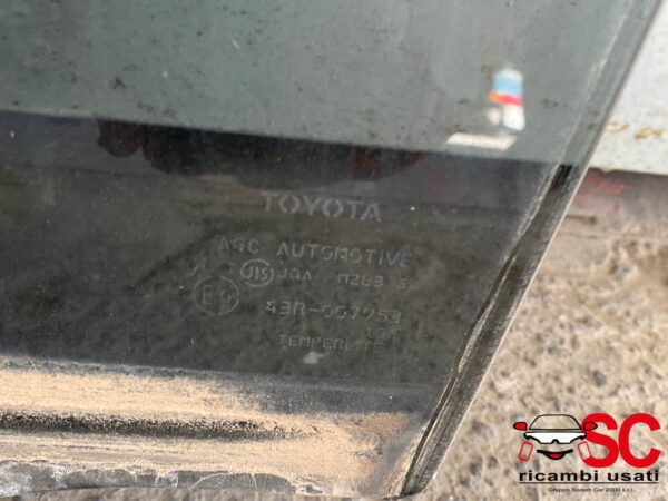 Vetro Scendente Posteriore Sinistro Toyota Rav 4