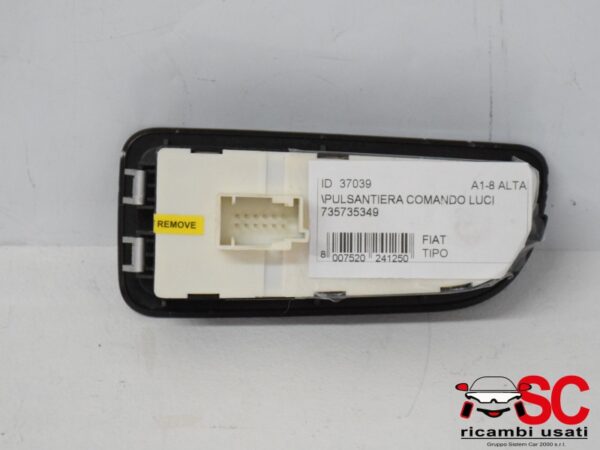 Pulsantiera Comando Luci Fiat Tipo 735735349